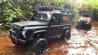 off road defender and land cruiser [upl. by Benildis]