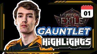 Gauntlet Day 1  Path of Exile Highlights 566  Ben Tatiantel Paak Velyna and others [upl. by Eicram692]