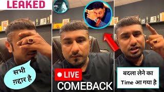 Live  Honey Singh Reply to Badshah  Yo Yo Honey Singh New Album  honey 30 yoyohoneysingh [upl. by Anniram615]