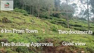 22 cents plot with 2 Building plan approval For Sale Near kotagiri per cent 350 lakhs only [upl. by Wanda]