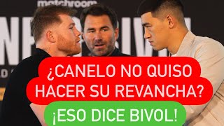 ¡BIVOL CANELO NUNCA QUISO LA REVANCHA ¿SÍ O NO boxeo [upl. by Enyar]