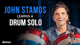 John Stamos Learns A Drum Solo In 10 Days [upl. by Janel]