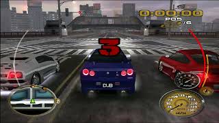 i LOVE this GAME Nissan Skyline R34 Midnight Club 3 [upl. by Sheets]