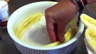 How to Bake a Banana Cake  A Recipe [upl. by Nnylacissej]