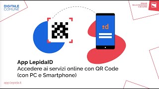 App LepidaID  Accedere ai servizi online con QR Code [upl. by Oivalf]