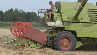 Combinen met Claas Senator [upl. by Siver]