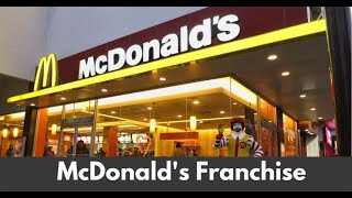 mcdonalds franchise businessguruji [upl. by Yecies277]