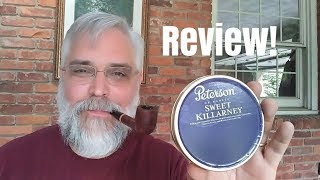 Peterson Sweet Killarney Tobacco Review [upl. by Zenas]