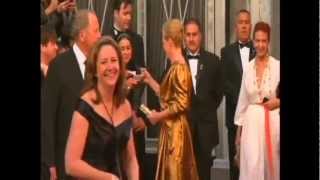 2012 Oscars  Meryl Streep Interview [upl. by Oinigih]