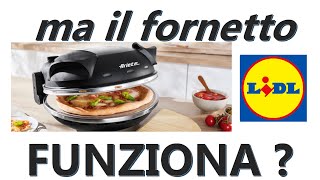 Forno per pizze Ariete  Ferrari venduto da LIDL  Come funziona e come cuoce ecco la prova [upl. by Grogan]