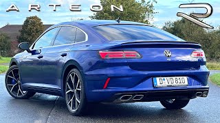 VW ARTEON R  REVIEW on AUTOBAHN NO SPEED LIMIT [upl. by Emanuela630]