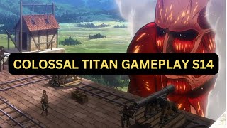 AOT Freedom War Stage 14 Colossal Titan [upl. by Seymour]