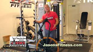 Octane Fitness AirdyneX reviewed on OneOnOne with Jasons Fitness [upl. by Teena]