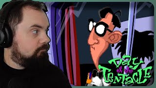 Back to the Mansion  Day of the Tentacle  Lets Play Part 1 [upl. by Solrak]