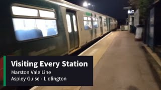 Visiting Every Station on the Marston Vale Line  Episode 2 Aspley Guise to Lidlington [upl. by Llerrit362]