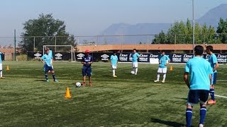 Así se vive una prueba masiva de jugadores de Universidad Católica [upl. by Acissj]