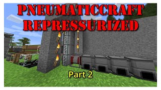 PneumaticCraft Repressurized Part 2 Minecraft Making Plastics [upl. by Rozina80]