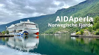 Norwegens Fjorde mit AIDAperla [upl. by Nnylirehs]