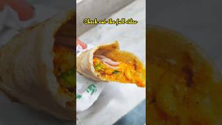 Faasos new burger wrap 🌯food wrap [upl. by Konikow977]