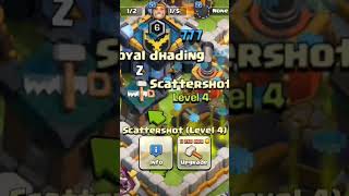 Scattershot mad level🔥 coc sumit007 ll reels [upl. by Sixele]