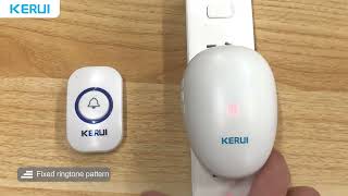 Kerui Wireless Doorbell KRM521 [upl. by Wiley]