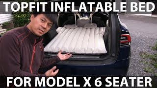 Topfit inflatable bed for Model X 6 seater [upl. by Acinomaj]