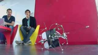 Flying Robot That Can Crash and Keep Flying [upl. by Law]