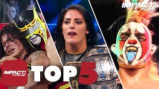 5 GREATEST IMPACT vs AAA Clashes Ever  IMPACT Plus Top 5 [upl. by Boeke]