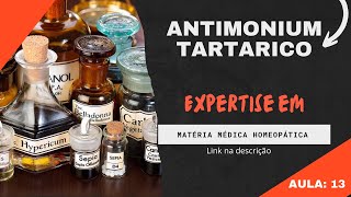 Matéria Médica Homeopática  Antimoium tarcaricum [upl. by Tuinenga]