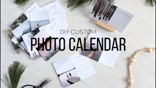 Free Custom Printable Photo Calendar [upl. by Drahnreb]