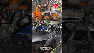 How are skylights assembled Explore the car manufacturing factory and see the car sunroof [upl. by Zawde]