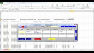 Datenbanken in Excel aus flexibler Eingabemaske erstellen Unfallstatistik [upl. by Dearborn]