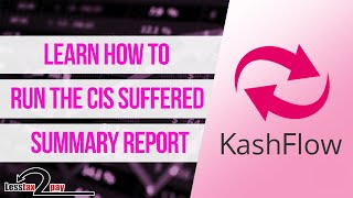 How to Run Kashflow CIS Suffered Report Tutorial [upl. by Bobine756]