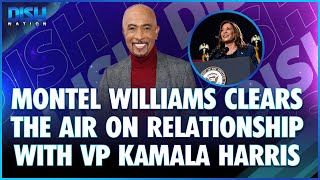 Montel Williams Clears The Air On Relationship With VP Kamala Harris [upl. by Gwenny]