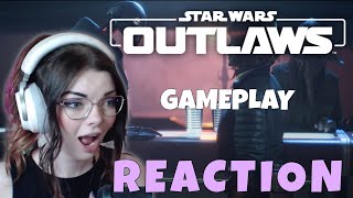 This is EVERYTHING to me Star Wars Outlaws Gameplay Reveal  REACTION [upl. by Eetnuahs]