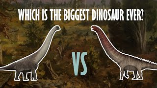 What was actually THE biggest dinosaur [upl. by Santiago87]