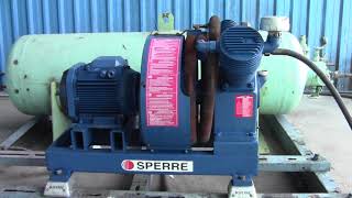 SPERRE AIR COMPRESSOR TYPE  HL277 [upl. by Lourie]