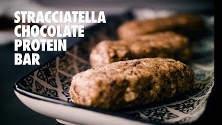 Gymgrossisten Kitchen  Stracciatella Protein Bar [upl. by Nilok]