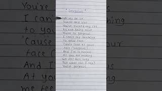 Gorgeous taylorswift song music shorts lyrics gorgeous [upl. by Martel992]