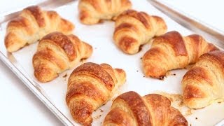 How to Make Croissants Recipe  Laura Vitale  Laura in the Kitchen Episode 727 [upl. by Vachel]