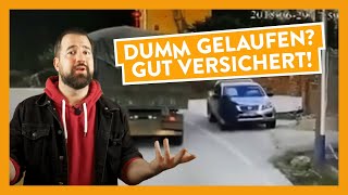 Dumm gelaufen Gut versichert Reifen demoliert Auto [upl. by Alcina]