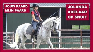 Jolanda Adelaar op Snuitje ❤  Jouw Paard Mijn Paard 8  snuitable [upl. by Menedez]