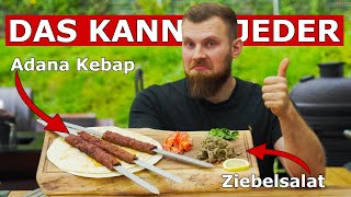 Das perfekte Adana Kebap Rezept Gelinggarantie [upl. by Elaina]