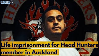 Life imprisonment for patched Head Hunters member in Auckland [upl. by Rennob]