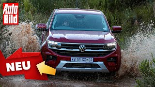 VW Amarok 2023  So fährt der neue VW Amarok  Erste Fahrt mit Rolf Klein [upl. by Novat]