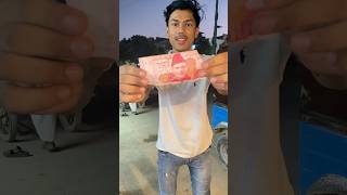 100Rs Food Challenge 😋streetfoodshortsshortsfeed [upl. by Annahsed]