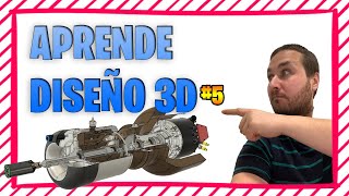 📏TUTORIAL diseño 3D BÁSICO Para principiantes ▶️Lección 5 [upl. by Oderfla]