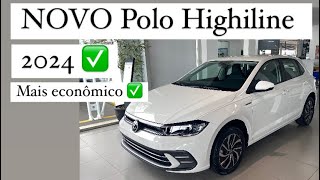 NOVO POLO HIGHILINE 2024 O QUE MUDOU [upl. by Ssepmet231]