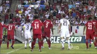 CONCACAF Gold Cup Group C USA vs Panama Highlights  06112011 [upl. by Wimsatt]