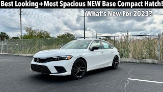 2023 Honda Civic Sport Hatchback TEST DRIVEFULL REVIEW [upl. by Ardied]